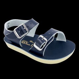 Sun-San Salt Water Sandals by Hoy - Sea Wee Navy Baby Infant 2 - NEW NWT